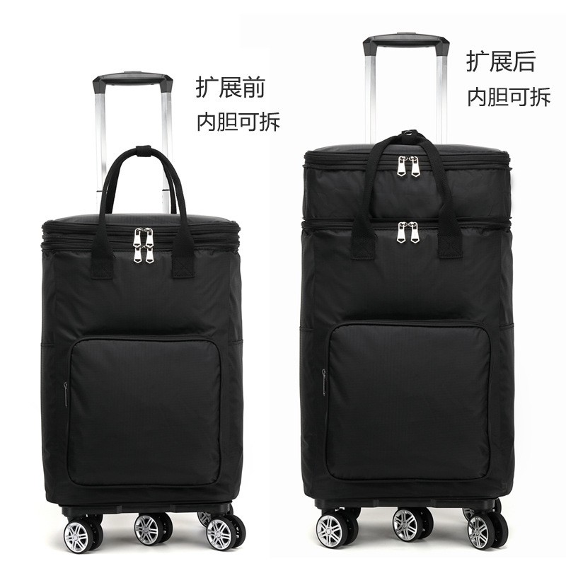 Expandable Rolling Cooler Bag